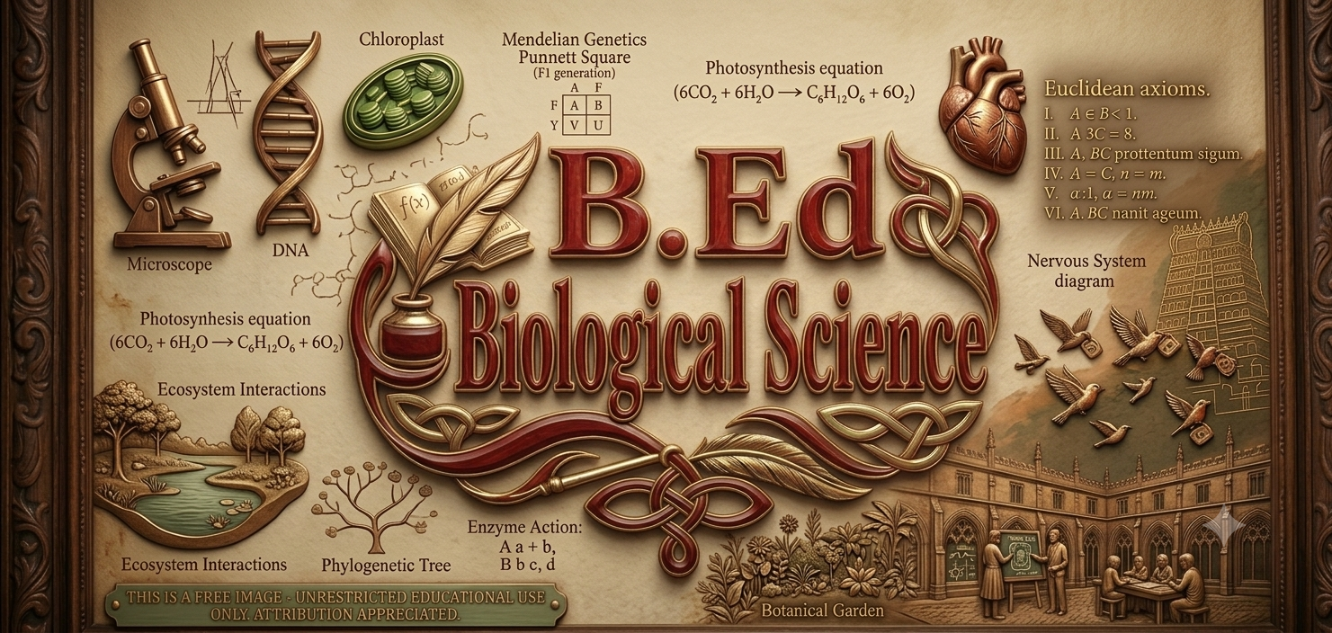 B.Ed Biological Science